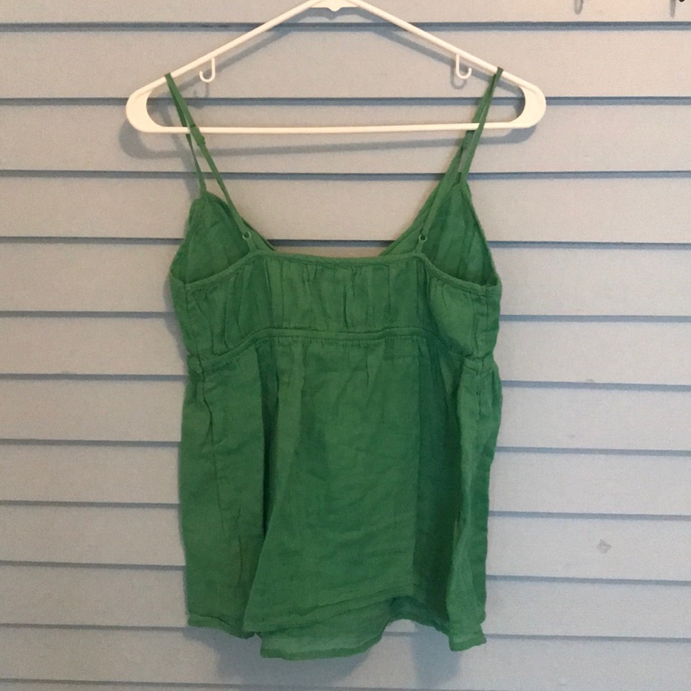 2 for $15/ Sexy ruffle strappy tank green Old Navy - Picture 3 of 8